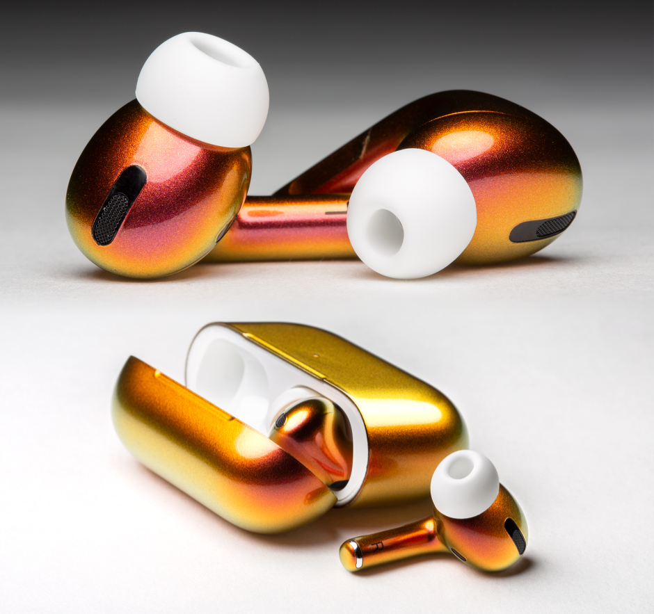 Эксклюзивные наушники  Apple AirPods Pro Orange 2020